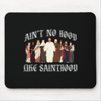 Mousepad Não Há Bairro Como a Santidade Cristã Baseada na F