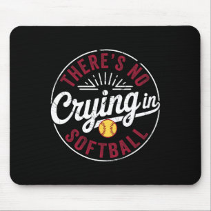 Mousepad Não Há Choro No Softll Jogo Divertido Dia de Jogo 
