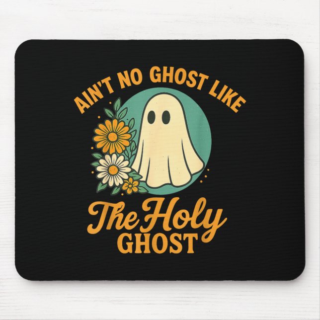 Mousepad Não Há Fantasma Como Os Santos Cristãos Fofos (Frente)