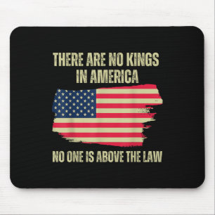 Mousepad Não Há Reis Na América, Bandeira Dos Eua Em 2024