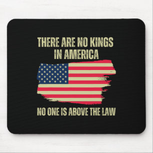 Mousepad Não Há Reis Nos Estados Unidos A Bandeira American