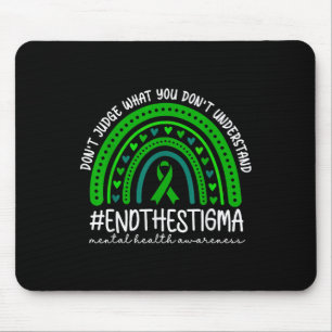 Mousepad Não julgue o que você não entende de saúde mental