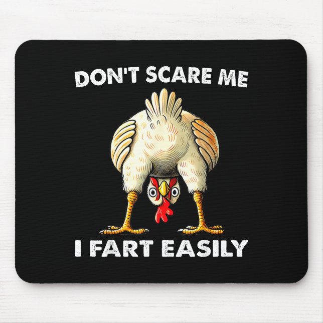 Mousepad Não me diga que eu peido facilmente Humor sarcásti (Frente)