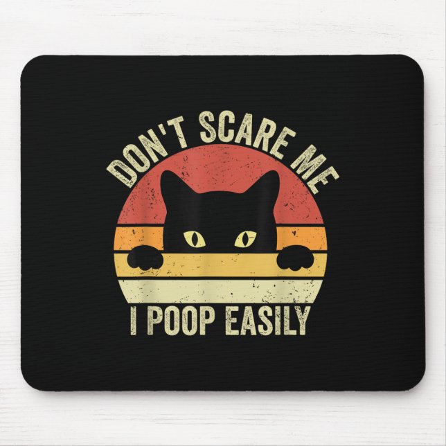 Mousepad Não me entres a dizer gata sarcástica (Frente)