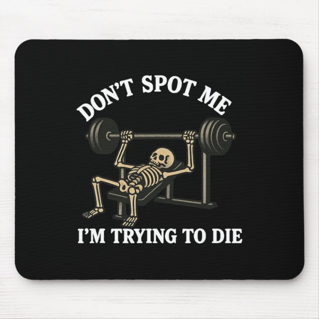 Mousepad Não me identifique3  (Frente)