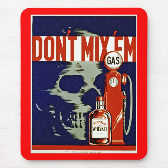 Mousepad Não Misture-os (Frente)