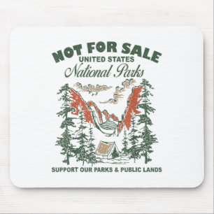 Mousepad Não Para Venda De Parques Nacionais Suportam Nosso
