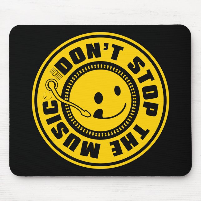 MOUSEPAD NÃO PARE A MÚSICA (Frente)