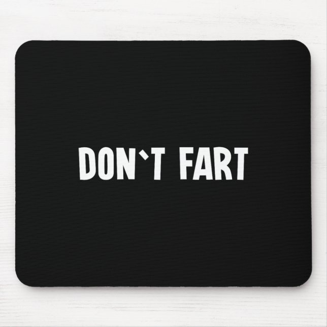 Mousepad Não Peide Academia Esporte Fisiculturismo Proteína (Frente)