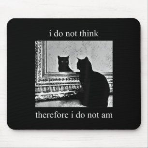 Mousepad Não Penso, Portanto, Que Não Seja Design Co. Un