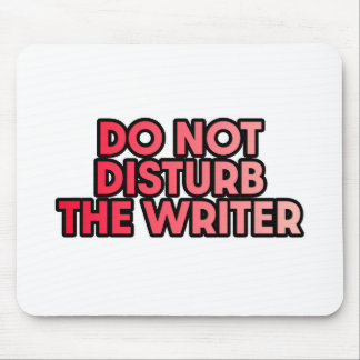 Mousepad Não perturbar o gravador