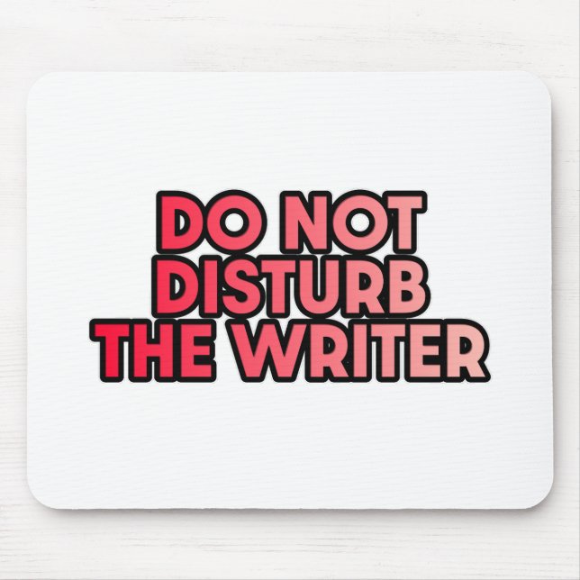 Mousepad Não perturbar o gravador (Frente)