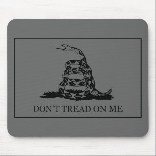 Mousepad Não pise em mim a bandeira -- Cinzas