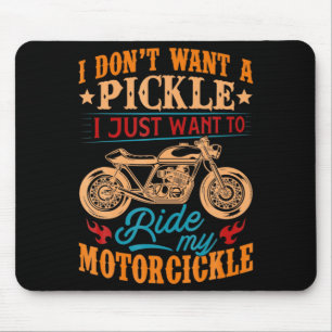 Mousepad Não quero um Ckle, só quero pilotar minha moto