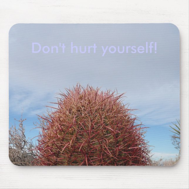 Mousepad Não se fira! (Frente)