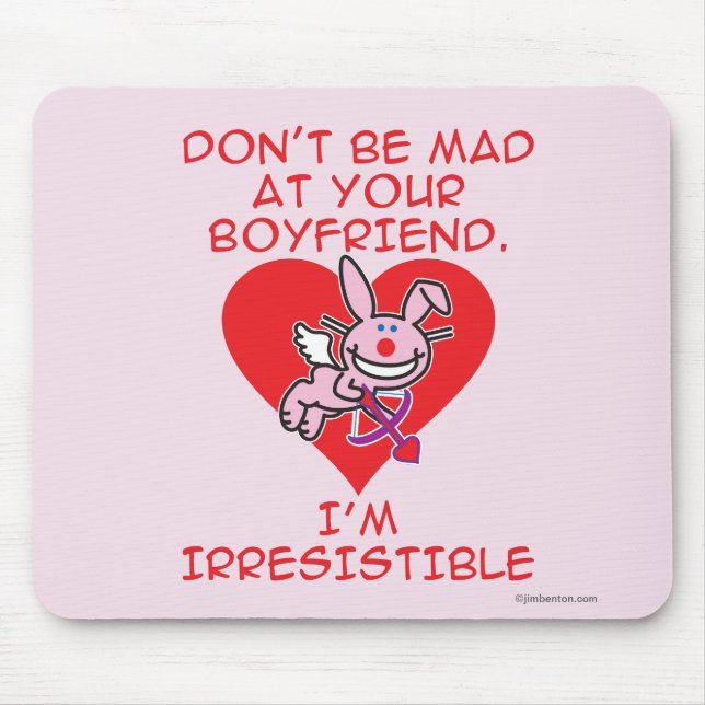 Mousepad Não seja louco (Frente)