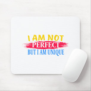 Mousepad Não sou perfeito, mas sou único