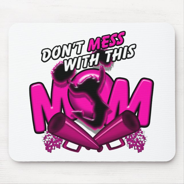 Mousepad Não suje com esta mamã do elogio (Frente)