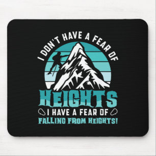 Mousepad Não Tenho Medo De Alturas - Bouldering Rocha C