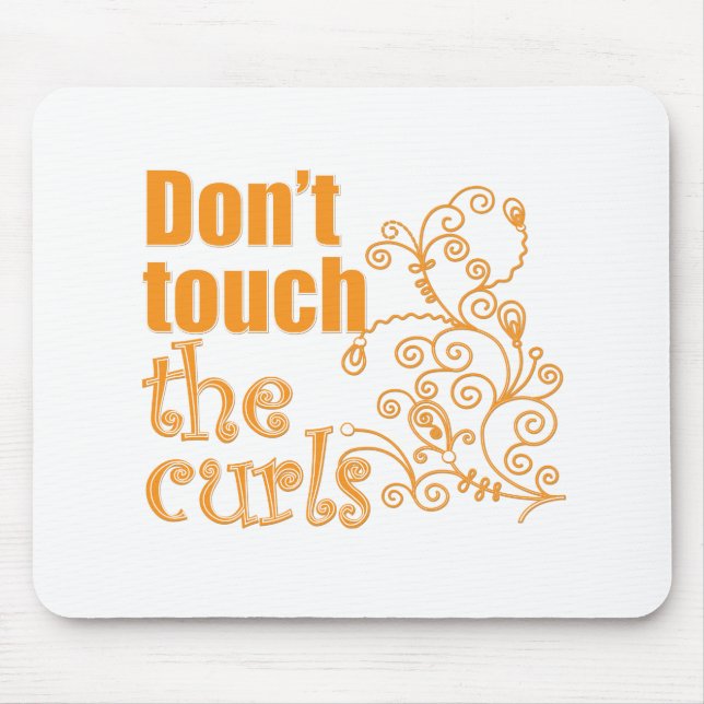 Mousepad Não toques nos cotovelos! (Frente)