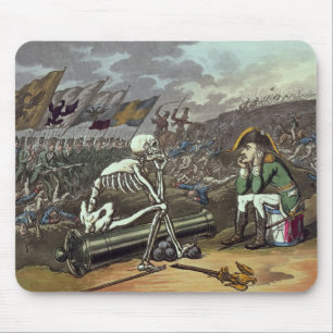 Mousepad Napoleon e esqueleto, 18o