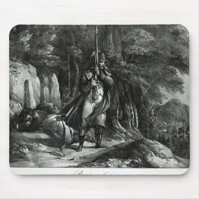 Mousepad Napoleon no dever de sentinela (Frente)