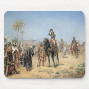 Mousepad Napoleon que chega em uns oásis do egípcio (o ó