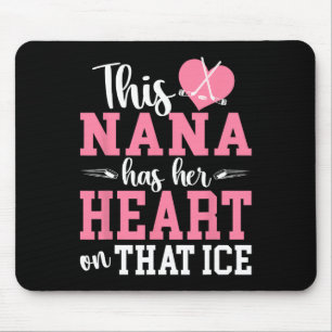 Mousepad Naquele jogador de hóquei no gelo vovó 