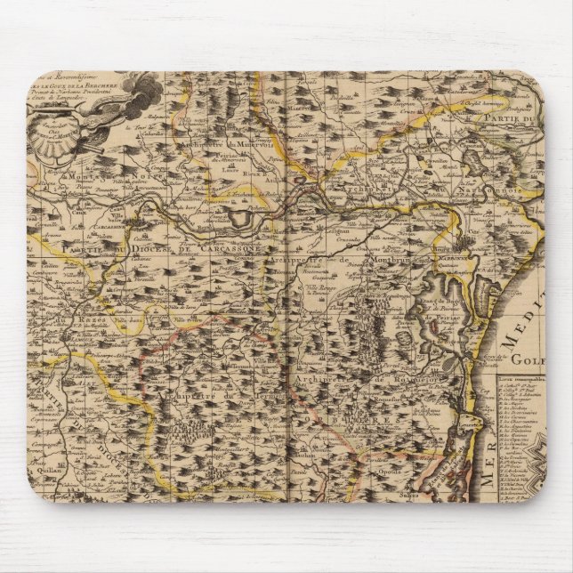 Mousepad Narbonne França (Frente)