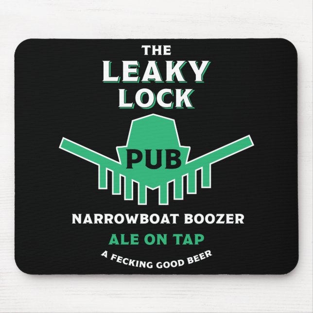 Mousepad Narrowboat - Acessórios - Porta do Canal Boat (Frente)