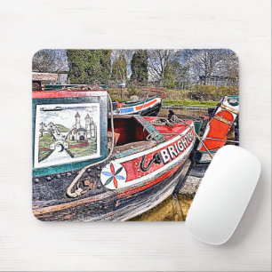 MOUSEPAD NARROWBOATS CANAIS