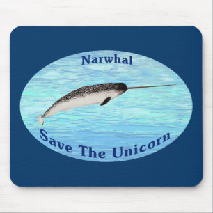 Mousepad Narwhal - Salvar o Unicórnio