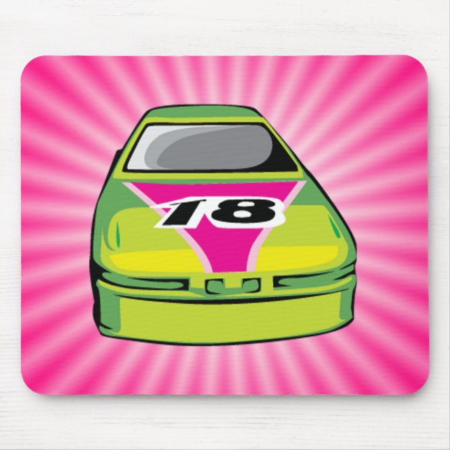 Mousepad Nascar Rosa (Frente)