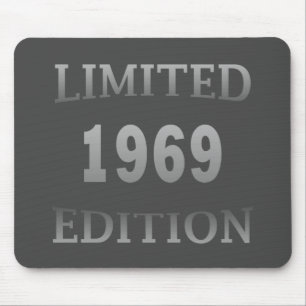 Mousepad nascer de aniversário de 1969