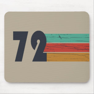 Mousepad nascer de aniversário de 1972