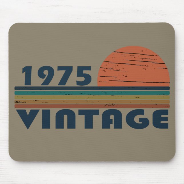 Mousepad Nascer de aniversário de 1975 (Frente)