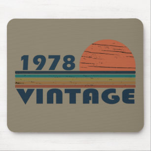 Mousepad Nascer de aniversário de 1978