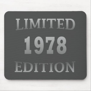 Mousepad Nascer de aniversário de 1978
