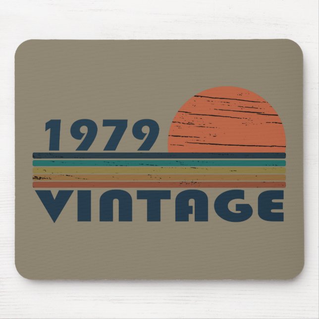 Mousepad Nascer de aniversário de 1979 (Frente)