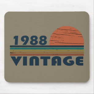 Mousepad nascer de aniversário de 1988