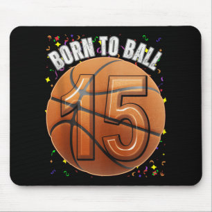 Mousepad Nascer De Basquete, 15 De Aniversário, Garotas Gar