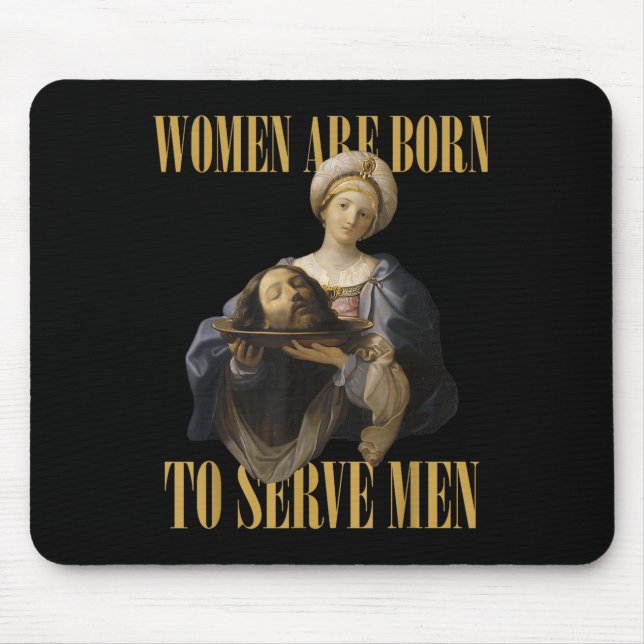 Mousepad Nascer De Servir A Menina De Chefe Cristão Motivac (Frente)