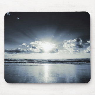 Mousepad Nascer do sol azul profundo