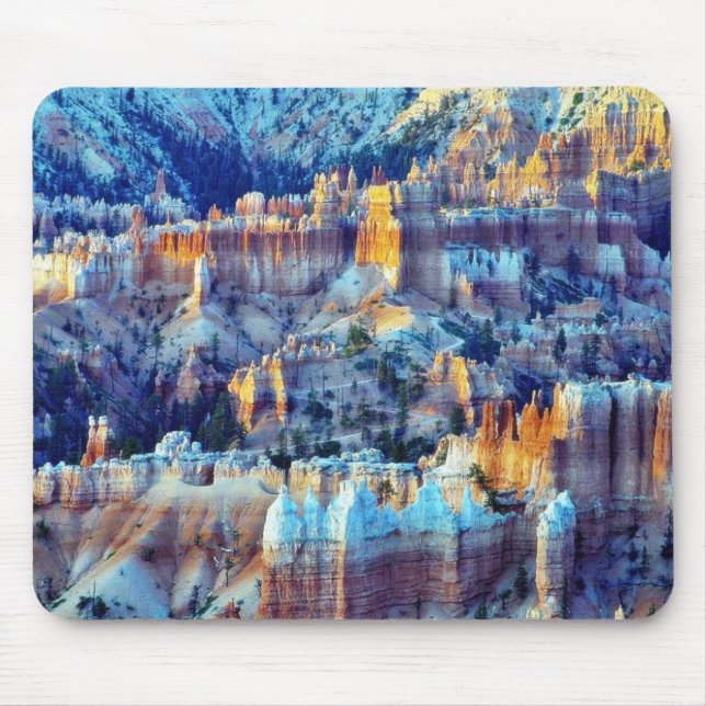 Mousepad Nascer do sol da garganta de Bryce (Frente)
