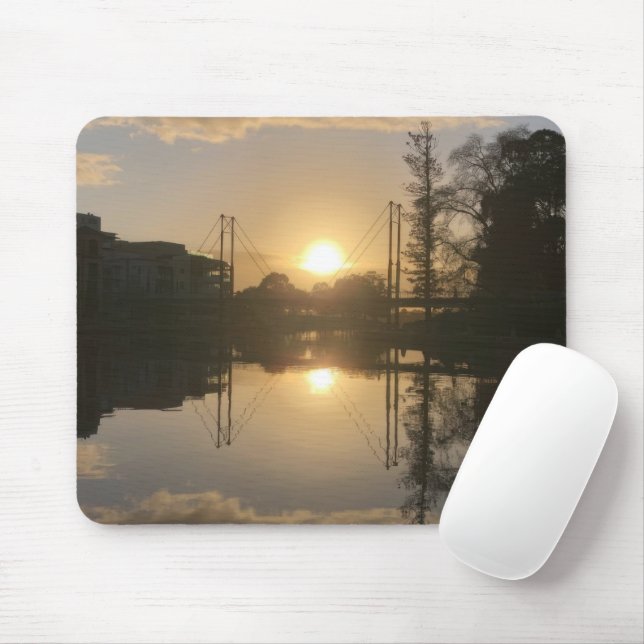 Mousepad Nascer do Sol da Manhã (Com mouse)