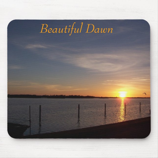 Mousepad Nascer do sol de Mallacoota (Frente)