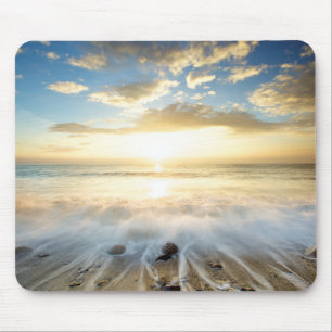 Mousepad Nascer do sol dourado