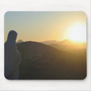 Mousepad nascer do sol em Medjugorje