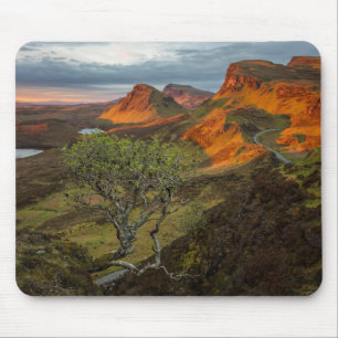 Mousepad Nascer do sol em montanhas de Quiraing em Skye,