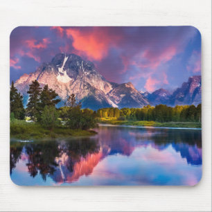 Mousepad Nascer do sol na curvatura de Oxbow